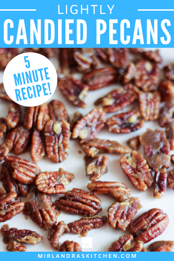 lightly candied pecans promo image