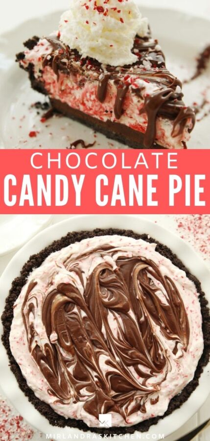 candy cane pie promo image
