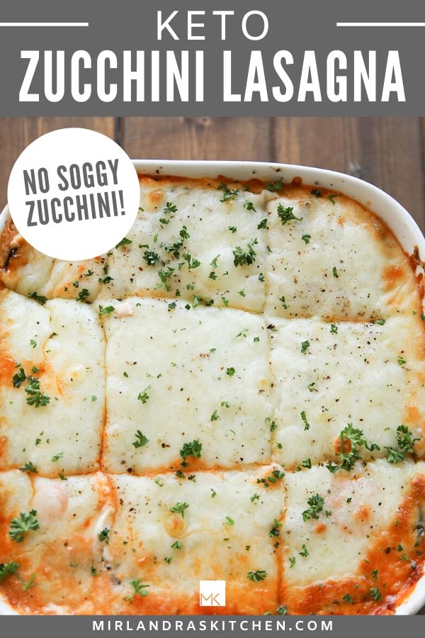 keto zucchini lasagna promo image