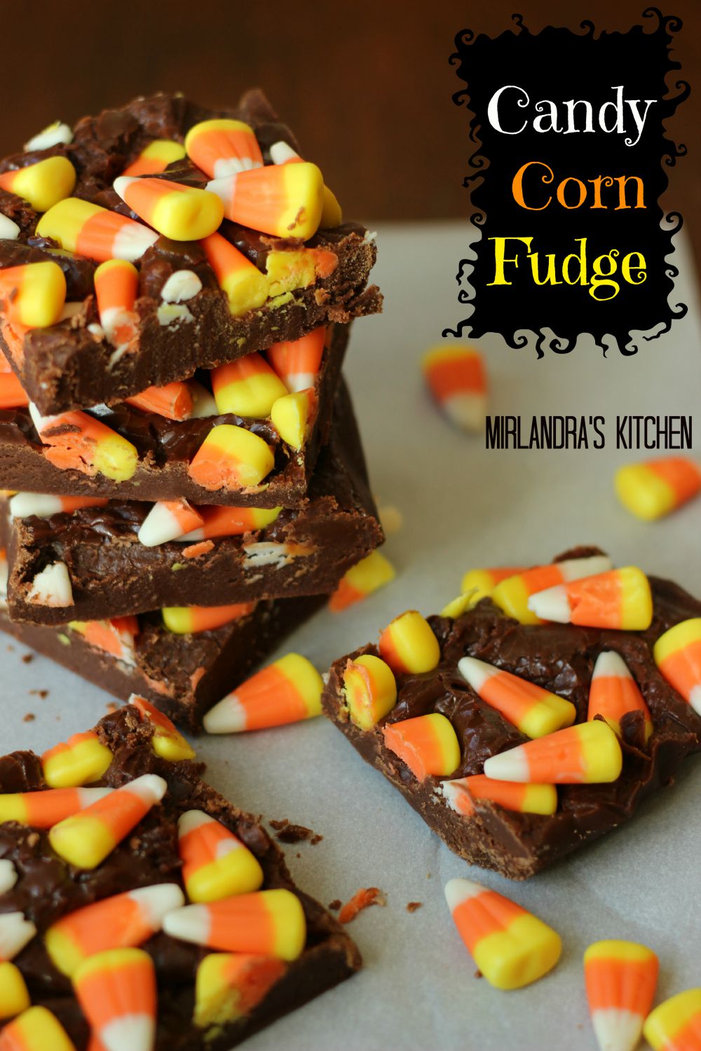 Candy Corn Fudge is a fun fall treat with a no fail fudge recipe behind it. You just can't beat the taste of fresh fudge with candy corn in it! This is a kid friendly project that only takes a few minutes. 