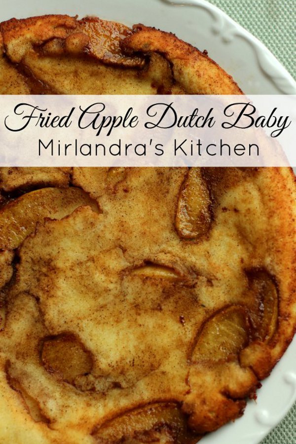 Fried Apple Dutch Baby - Mirlandra's Kitchen