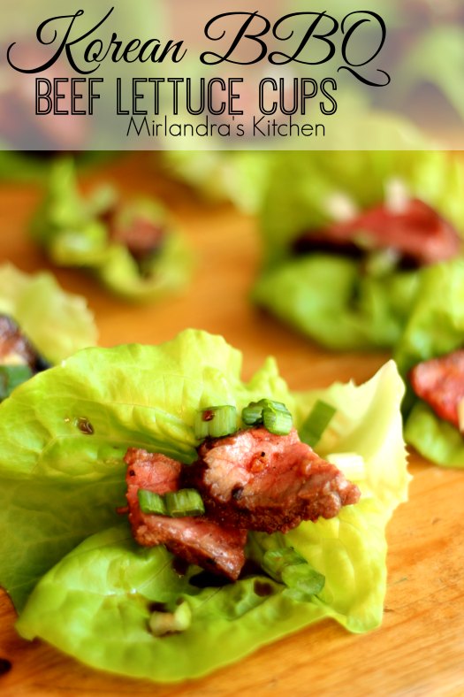 KoreanBBQBeefLettuceCups