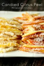 candied citrus peel print