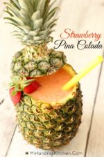 This summer try Strawberry Pina Coladas for a wonderful twist on a great classic. I have a few surprise ingredients that make this extra nice.