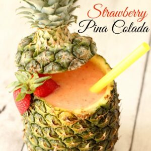 This summer try Strawberry Pina Coladas for a wonderful twist on a great classic. I have a few surprise ingredients that make this extra nice.