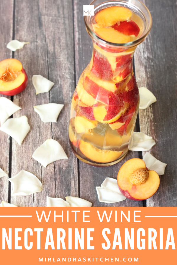 white sine nectarine sangria promo image