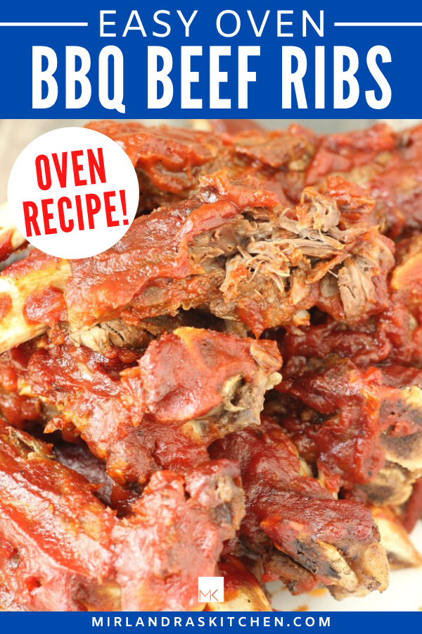 oven bbq beef ribs promo image