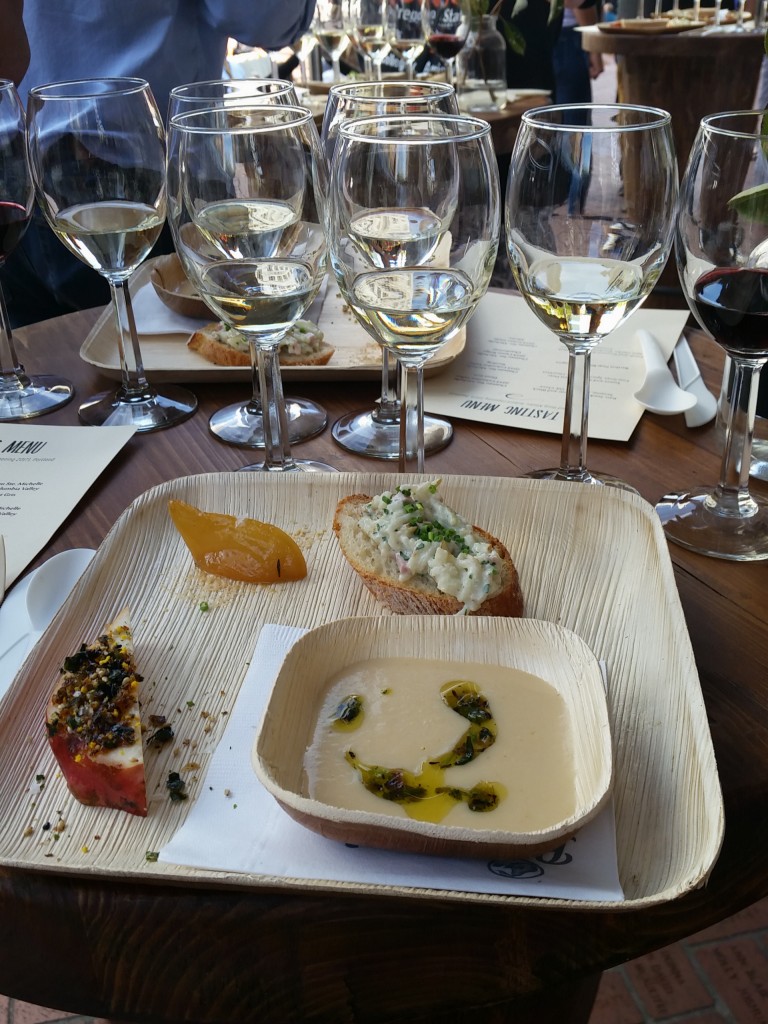 USA Pears Wine Tasting Feast PDX 2016