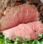 This Roast Beef only takes five minutes to get in the oven and comes out perfectly every time. Even cheap cuts of meat are sensational!