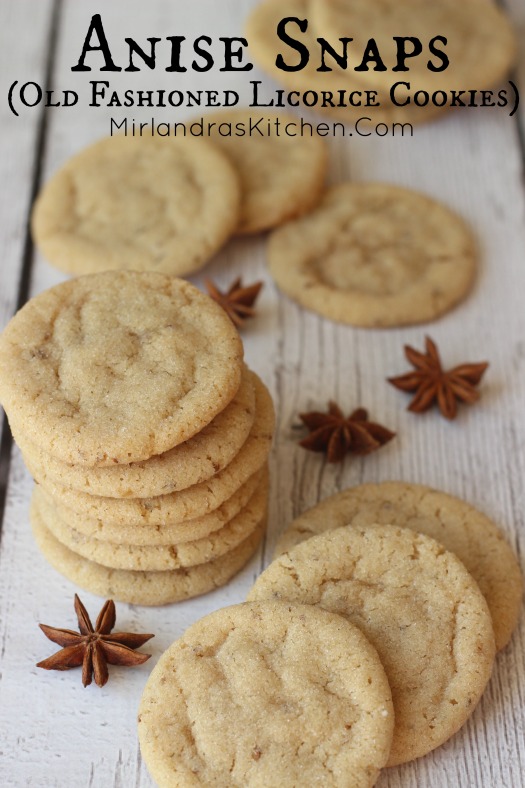 anise drop german christmas cookies