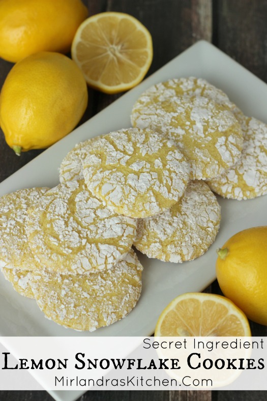 These bold Lemon Cookies have several secret ingredients for powerhouse lemon flavor sure to please any lemon lover. You can't go wrong with this easy classic.