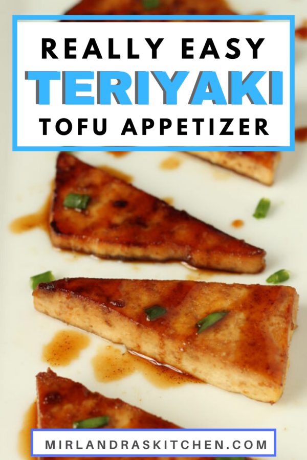 teriyaki tofu appitizer