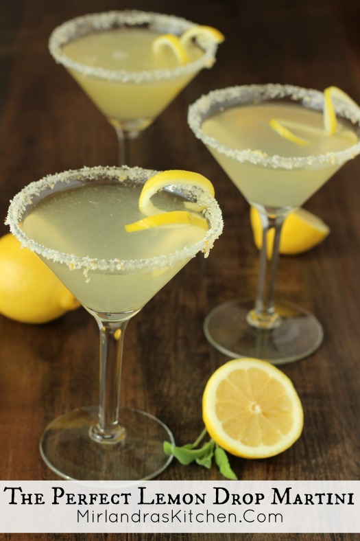 This lemon drop martini is my version of heaven. Simple to prepare, and lemony perfection to drink. Try my lemon sugar recipe on the rim - it is excellent! You can make these a few at a time or mix up as a big batch cocktail for a party. Perfect for bridal showers, Easter brunch, or summer BBQs.
