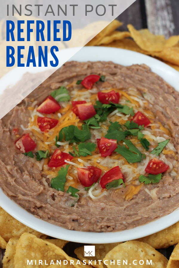 instant pot refried beans promo image