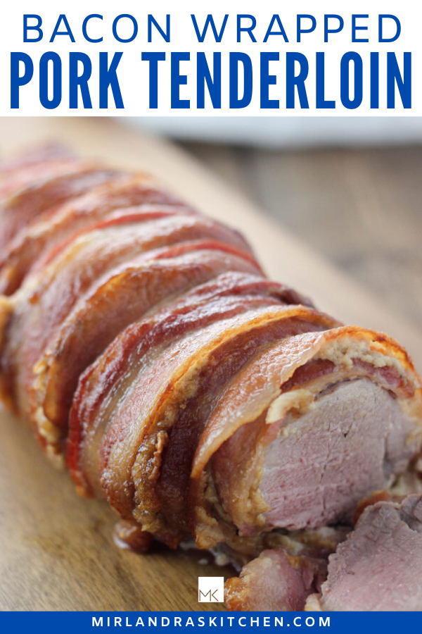 bacon wrapped pork tenderloin promo image