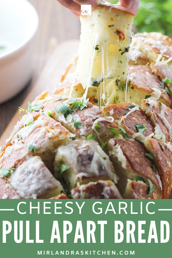 cheesy garlic pull apart bread promo image