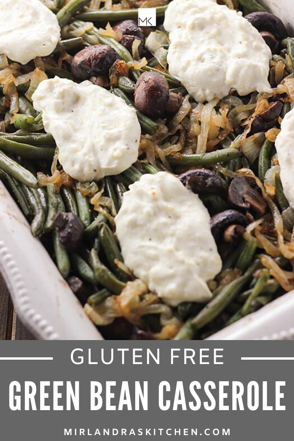 gluten free green bean casserole promo image