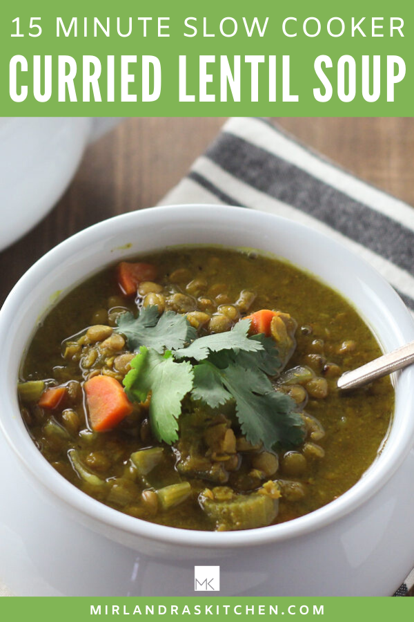 curried lentil soup promo image