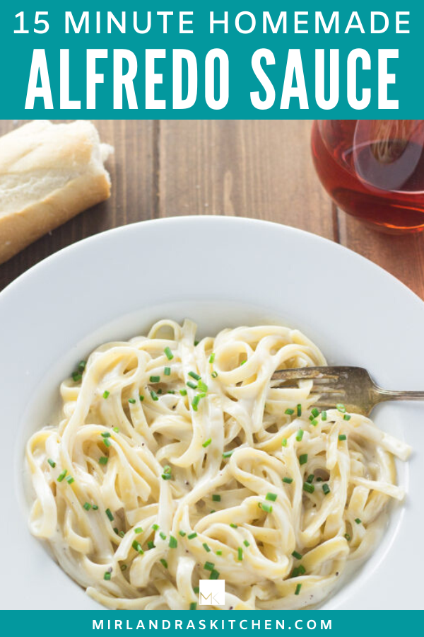 easy alfredo sauce promo image