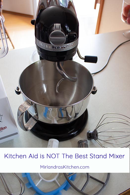 When my grandmother was cooking KitchenAid stand mixers were THE best you could get. That is no longer true. Times have changed and there is a better, more powerful, workhorse stand mixer onthe market!