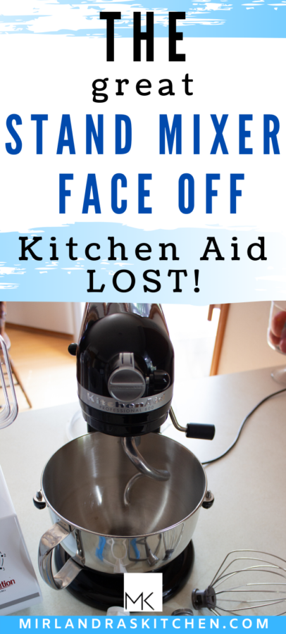 Bosch Universal Mixer vs Kitchenaid Mixer vs The Nutrimill Artiste