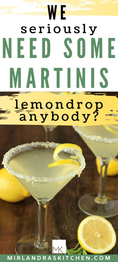 lemon drop martini promo image