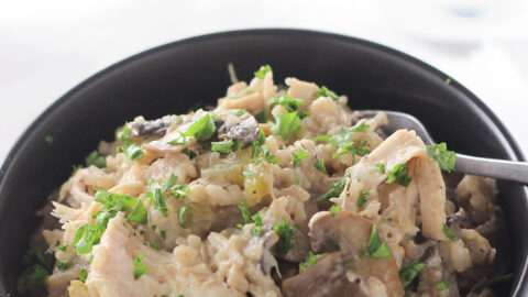 Chicken rice sales mushroom instant pot