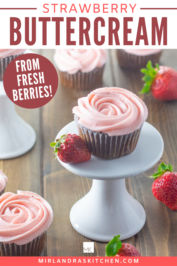 fresh strawberry buttercream promo image