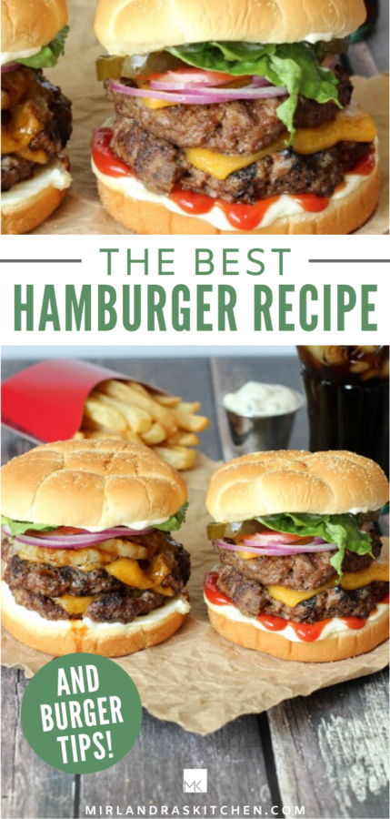 the best hamburger recipe promo pic