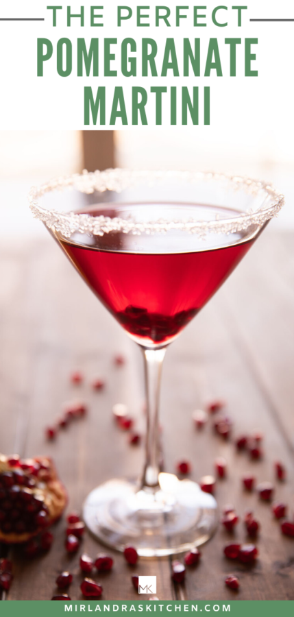 pomegranate martini promo image