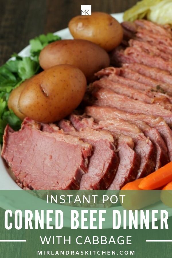 Instant Corned Beef Dinner With Cabbage promo image