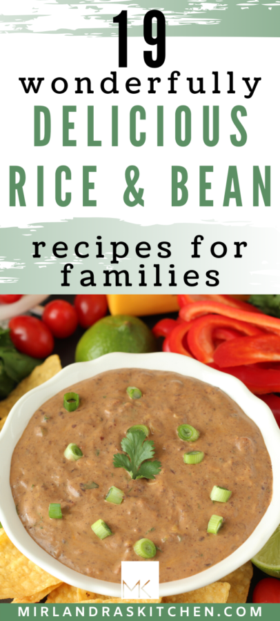 rice and bean recipes promo image