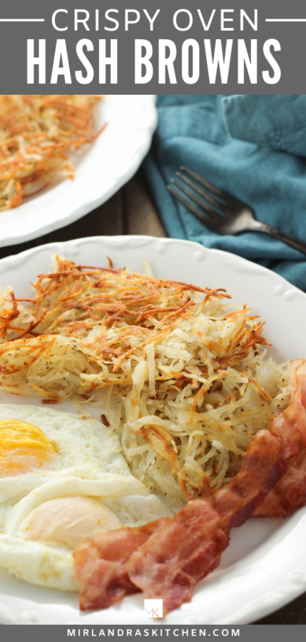 Crispy Oven Hash Browns - Mirlandra's Kitchen