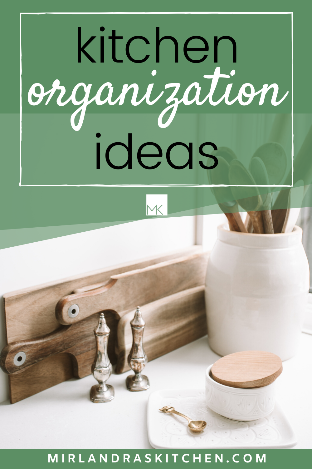 kitchen organization ideas promo image
