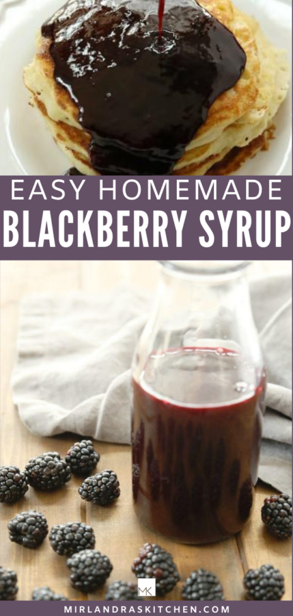 blackberry syrup promo image