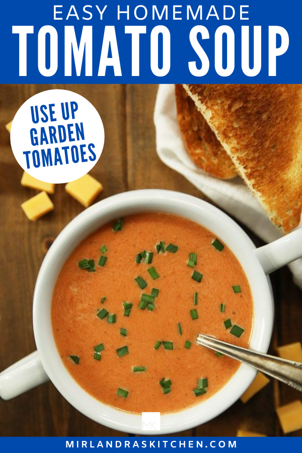 Garden Fresh Tomato Soup