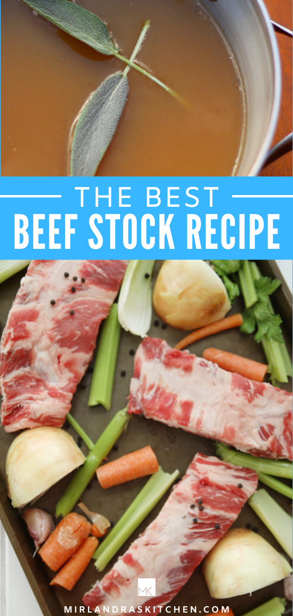 The BEST Beef Stock Made in Instant Pot or Stovetop Mirlandra's Kitchen
