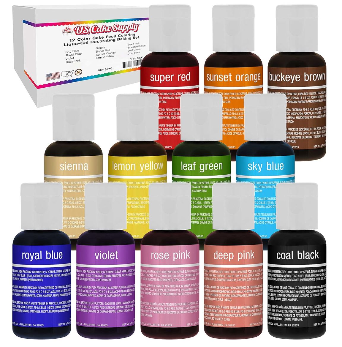 food coloring gel