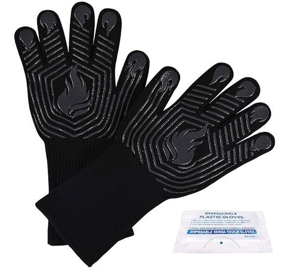 High temp oven gloves.