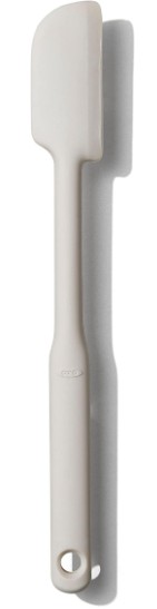 white silicone jar spatula